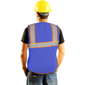 Chaleco reflectante sin mangas de alta calidad a precio bajo y al por mayor, chaleco de seguridad para la construcción, fabricación de exportación desde Bangladesh - Product Image 4