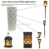 Lampe à flamme solaire PCBA Simulation de flamme LED FPC Lampe douce Éclairage LED Traitement PCBA