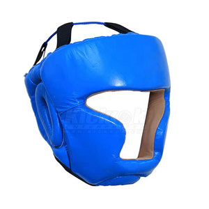 New Arrival Best Design Leather <b>Head</b> Guard Lightweight Feel Maximum Safety Eco-Friendly Features for Boxing Kickboxing <b>Training</b> - Product Image 6