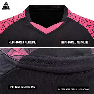 Proveedor de Uniformes de Fútbol Sublimados Unisex, Impresos, Transpirables, Ligeros, de Secado Rápido, Servicio OEM de Verano, Personalizados 100% - Product Image 5