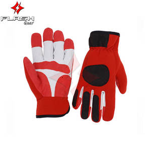 Gants de sécurité pour mécaniciens de haute qualité, très vendus, respirants, anti-boulochage, anti-rétrécissement, en cuir, personnalisables, à sangle unique, vêtements de travail - Product Image 5