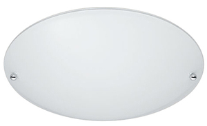 Plafoniera rotonda bianca in vetro opale 1xE27 (Trio Lighting 6196011-01) - Product Image 1