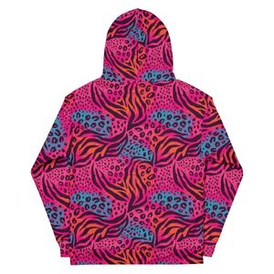 เสื้อมีฮู้ดพิมพ์ซับลิเมชันสำหรับผู้หญิงเสื้อมีฮู้ดสไตล์สตรีท - Product Image 3