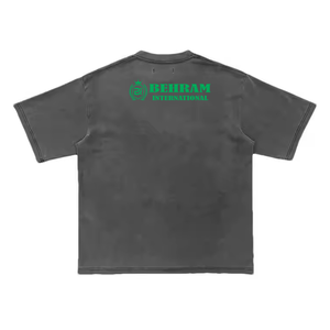 T-shirts d'été respirants à séchage rapide pour hommes, coupe régulière, 100 % coton, col rond, avec logo personnalisé sur le devant, imprimés numériquement, grandes tailles, vente en gros - Product Image 4