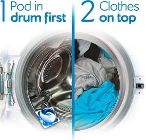 Capsules de lessive Fairy Non-Bio Platinum, liquide de lavage, 120 lavages (60 x 2) - Product Image 3