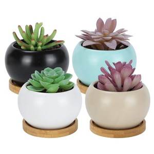 Jardinière de fleurs décorative en métal pour l'extérieur Jardinière de jardin en métal cuivré pour la maison et l'hôtel Pots de décoration de jardin Jardinières en métal de forme personnalisée - Product Image 4