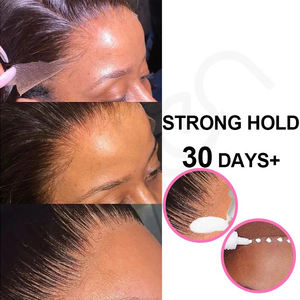 透明なレース用接着剤30日間エクストリームホールドプライベートラベル天然透明防水レース用接着剤 - Product Image 5