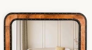 Luxury Handcrafted Wooden <b>Wall</b> <b>Mirror</b> Elegant Artisan <b>Vintage</b> Decor For Homes And Hotels - Product Image 2