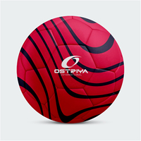 Balón de Fútbol de Cuero de Calidad Profesional, Talla 5, para Uso en Interiores/Exteriores, Diseño Ligero y Duradero, Colores y Logotipo Personalizables, Bajo Precio