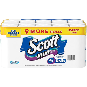 Scott 1000-<b>Sheet</b> Limited Edition Bath Tissue (45 rolls) - Product Image 6