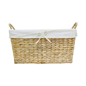 MEILLEURE VENTE PANIER Élégance écologique: Panier en jacinthe d'eau pour les maisons européennes exportées du Vietnam - Product Image 1
