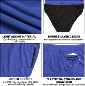 Short décontracté pour homme 100% coton Summer Wear Logo personnalisé Fabricant OEM ODM - Product Image 5
