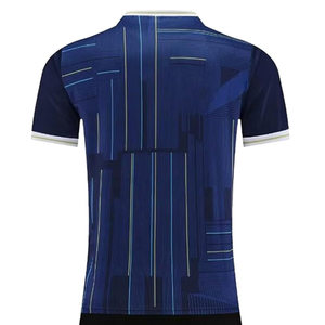 Conjunto de Camiseta y Pantalones Cortos de Fútbol Personalizados con Impresión Digital, Transpirables, 100% Poliéster, Cuello en V, Fusión sin Costuras en la Parte Delantera, Secado Rápido, Nueva Llegada - Product Image 6