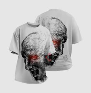 Conception graphique numérique Impression O-Neck Down été porter Casual 100% Coton léger surdimensionné unisexe T-Shirt - Product Image 6