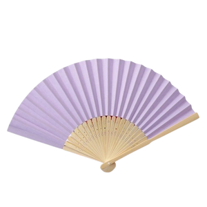 Abanicos de Bambú Tradicionales Impresos Personalizados en Oferta, Decoración Hecha a Mano Natural VIET FARGIMEX - Product Image 2