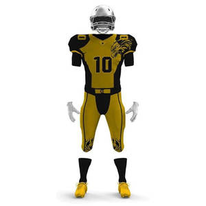 Ensemble d'uniformes de football américain personnalisés OEM imprimé respirant style de sublimation vente en gros excellente fabrication et prix - Product Image 6