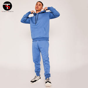 Chándal de entrenamiento profesional para hombre 2024, estampado de logotipo personalizado, 100% algodón, transpirable, para invierno, de talla grande - Product Image 2