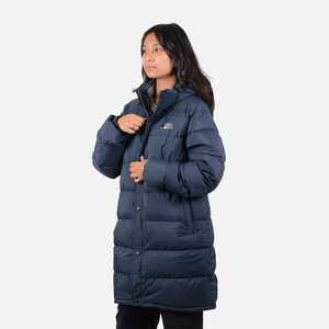 GRAE Blouson d'hiver en satin pour femmes Navigate Lhotse Long Jacket Warm Waterproof Windproof Features Casual Style Logo Decoration - Product Image 2