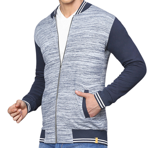 Veste varsity pour homme, style bomber classique décontracté, confortable, légère, coupe régulière, tissu doux, vêtements de mode pour l'extérieur - Product Image 2