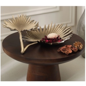 Bols de service en chocolat au design unique, ronds et dorés de la meilleure qualité, passe au lave-vaisselle pour les restaurants et les mariages - Product Image 4