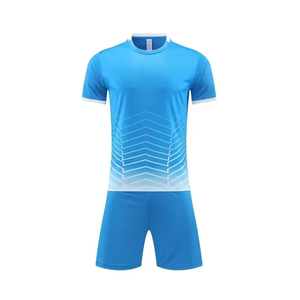 Camiseta de fútbol para fanáticos de niño y niña, camisetas de fútbol para juegos de Casa/visitante, ropa de entrenamiento uniforme, 100% de poliéster, antibacteriano, secado rápido - Product Image 4
