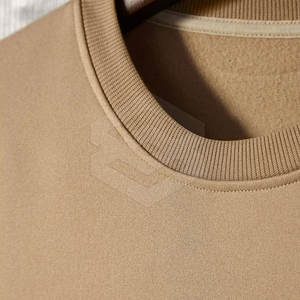 Sweat-shirt à col rond pour homme, taille plus, hiver, uni, personnalisable, respirant, polyester/coton de haute qualité - Product Image 4