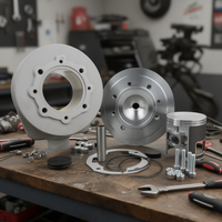 Nouveau kit de cylindre de remplacement pour moteur de moto Pinasco 190cc 4 temps refroidi par air, 1 cylindre, démarrage au kick, allumage CDI