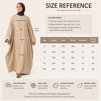 Robe Abaya Moderne Ample en Mélange de Lin Premium, Style Minimaliste et Pudique, Fabricant OEM ODM pour Marques Européennes