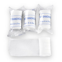 Pansement médical de premiers secours, bandage extensible, fabrication OEM, bandages élastiques respirants en PBT personnalisés, rouleau