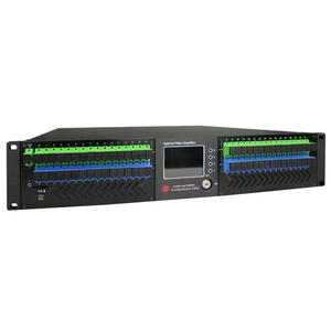 Alta potencia EDFA 22dbm 32 puertos WDM EDFA 1550nm uso aeropuerto Hotel Escuela Centro Comercial amplificador óptico - Product Image 2