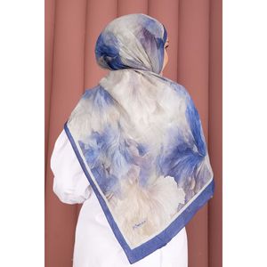 ชุดผ้าพันคอแฟชั่นลายดอกไม้เอลซ่า พร้อมลายต้นไม้ในกระถาง - Product Image 3