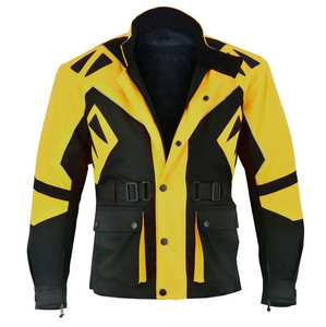 Chaqueta de Motociclismo Deportiva de Talla Grande, Impermeable, de 3 Capas, Personalizada, para Todas las Estaciones, con Certificación CE, Chaqueta de Carreras de Cordura - Product Image 3