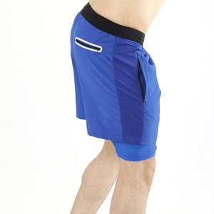 Nouveauté Shorts de compression de sport taille haute élastiques Yoga Fitness Design sans couture avec impression de logo - Product Image 2