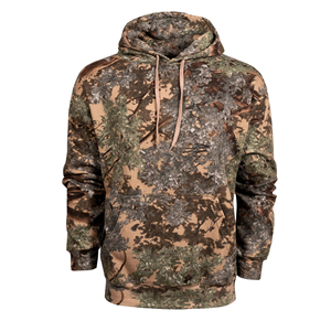 Sweat à capuche camouflage personnalisé pour homme, doublé polaire, vêtement de chasse d'extérieur - Product Image 1