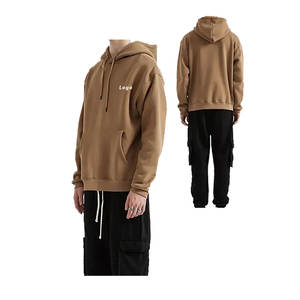 Sudadera con capucha de algodón 100% de alta calidad con logotipo personalizado, sudadera básica French Terry para hombre para el invierno - Product Image 5