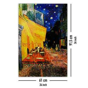 Póster del Café en la Noche de Vincent Van Gogh para decoración de pared - Product Image 5