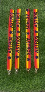 Sangle de sac de stade prête à expédier Sangle uniquement pour équipement de jour de match Sangle de sac à main perlée Gameday Astros Team Sangle de sac perlée - Product Image 2