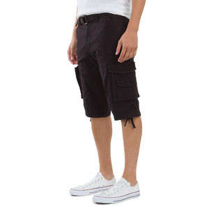 Pantalones cortos de carga de hombre rectos de estilo casual de verano para hombre de algodón personalizados/pantalones cortos de carga de cintura elástica informales de verano para hombre de alta calidad - Product Image 3