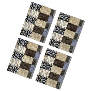 Alfombras de Espuma de Poliéster Antialérgicas de Alta Densidad, Antideslizantes, de Pelo Medio, con Diseño de Puntos en Relieve, Elegantes, para Hogar y Oficina - Product Image 1