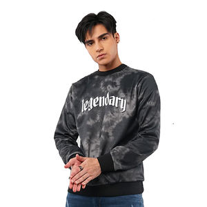 Sudaderas con Capucha al por Mayor de Spandex/Algodón Oxford para Adultos y Niños, con Efecto Blanqueado, Manga Larga, Forradas, para Sublimación DIY - Product Image 3