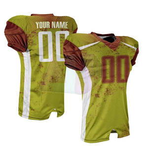 Uniforme Profesional de Fútbol Americano de Manga Corta y Transpirable para Deportes de Equipo con Rendimiento Confiable - Product Image 3