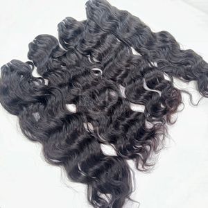 ผมดิบลอนธรรมชาติแบบคู่ไม่ผ่านกระบวนการ8 ''-34'' จากโรงงาน - Product Image 3