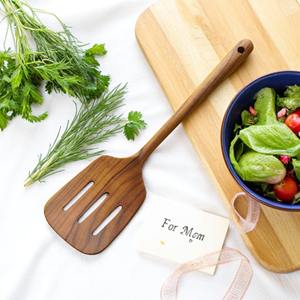 Hot selling kitchen tool wooden spatula for cookware pans <b>good</b> quality spatulas for cooking and <b>baking</b> - Product Image 4