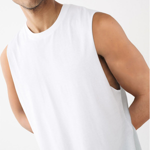 Débardeur Homme Grande Taille – Coupe Classique, Vêtement de Sport, Col Rond, T-shirt de Fitness Personnalisé, Vente en Gros - Product Image 4