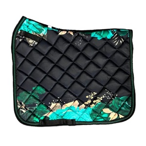 Selle de cheval de dressage personnalisable avec impression par sublimation, paillettes équestres, style western, doublure en polaire pour saut d'obstacles - Product Image 4