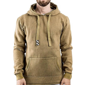 เสื้อมีฮู้ดผู้ชายผ้าฝ้าย100% แนวสตรีทเทอร์รี่โอเวอร์ไซส์โอเวอร์ไซส์ - Product Image 1