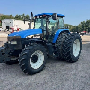 Tractor agrícola New Hollands modelo 110-90 180-90 4WD motor potente de tracción en las 4 ruedas con caja de cambios de engranaje de bomba a la venta - Product Image 1