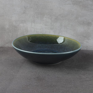 <span class=keywords><strong>Service</strong></span> <span class=keywords><strong>de</strong></span> <span class=keywords><strong>table</strong></span> complet en <span class=keywords><strong>porcelaine</strong></span> bleue avec glaçure réactive, 12 ou 16 pièces, Chine - Product Image 4