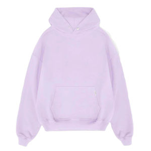 เสื้อฮู้ดผ้าฝ้ายฝรั่งเศส100% บ็อกซี่ขนาดใหญ่พิเศษสำหรับผู้ชายเสื้อผ้าแนวสตรีทปักโลโก้ได้ตามต้องการสำหรับฤดูหนาว - Product Image 5