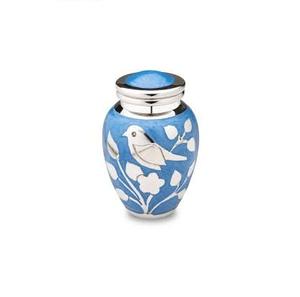 Urnas de cremación de metal hechas a mano con tema moderno para cenizas humanas, fabricante al por mayor, urnas de metal decorativas personalizadas - Product Image 5